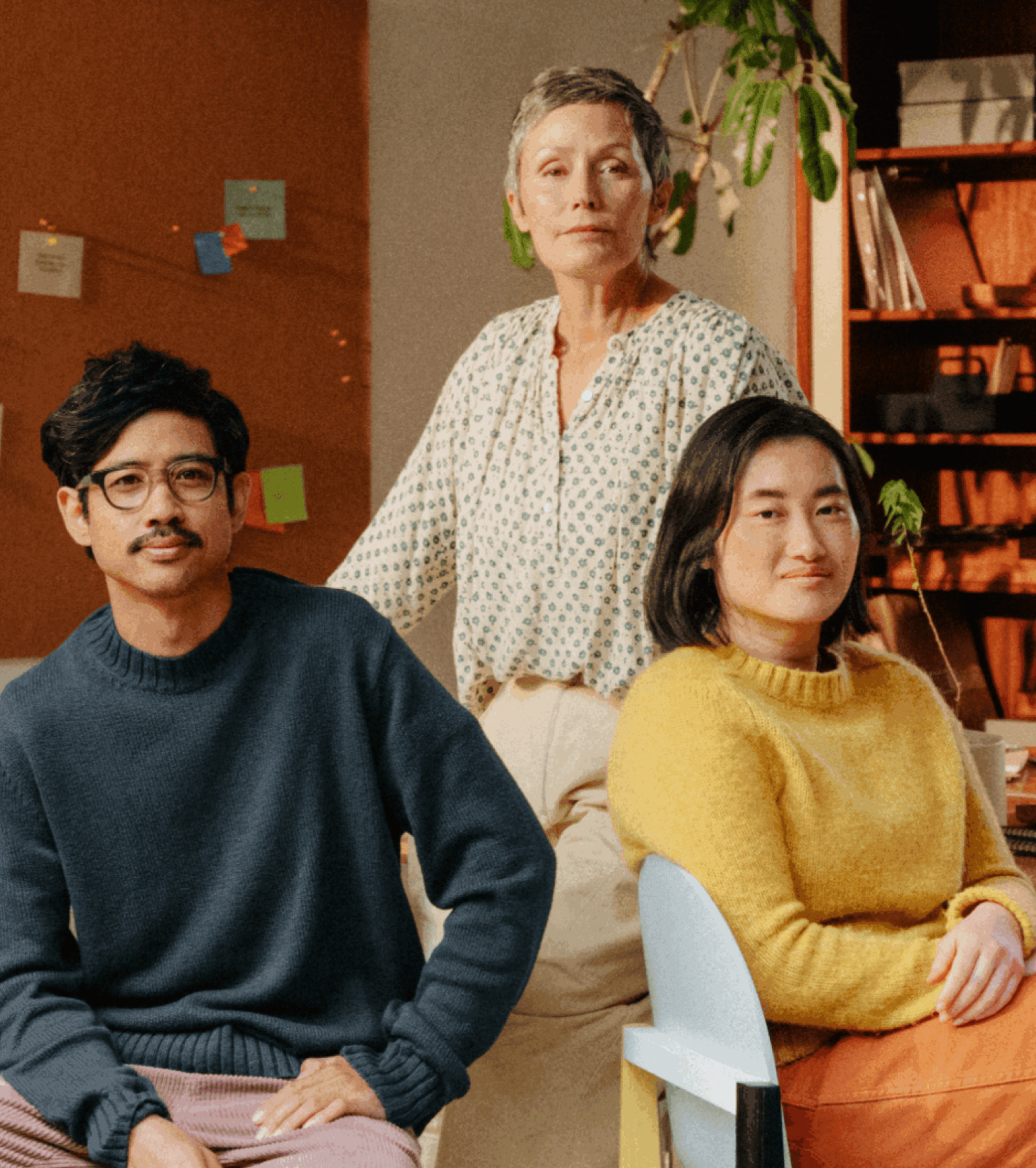 Image of coworkers in office